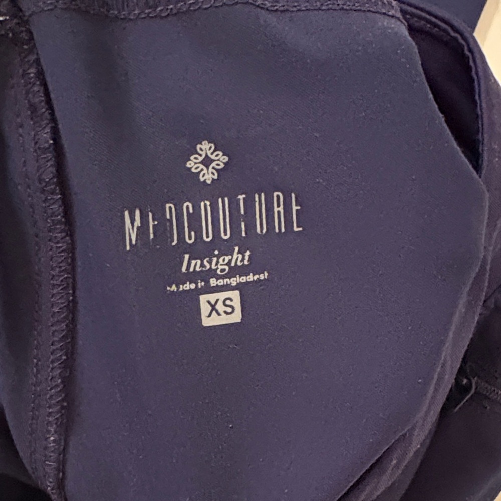 Med Couture Navy Scrub Pants - Picture 2 of 2